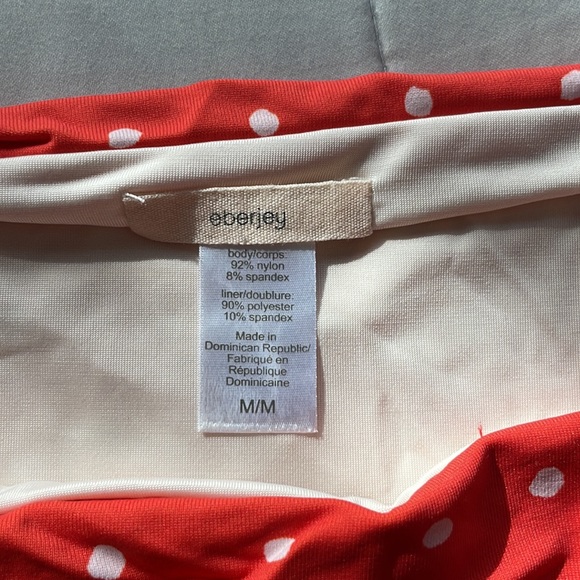 Eberjey Polka Grayson Bikini Top S Bottom M - Picture 11 of 12